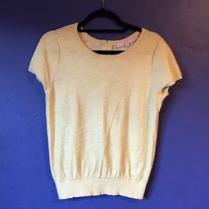 Loft yellow sweater